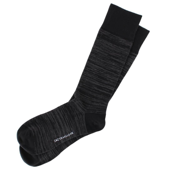 Black and Charcoal Marled Pattern