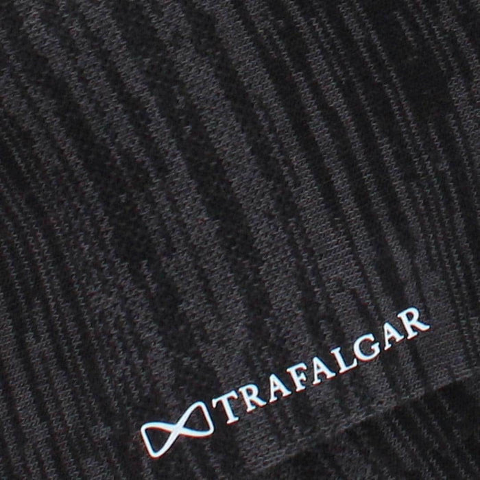 Black and Charcoal Marled Pattern