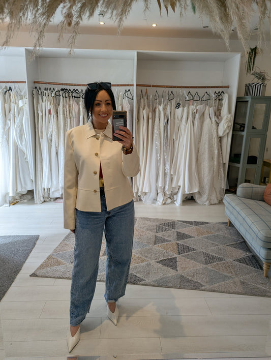 Maxmara Cream Jacket 16