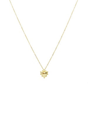 MB - Gold Heart Necklace
