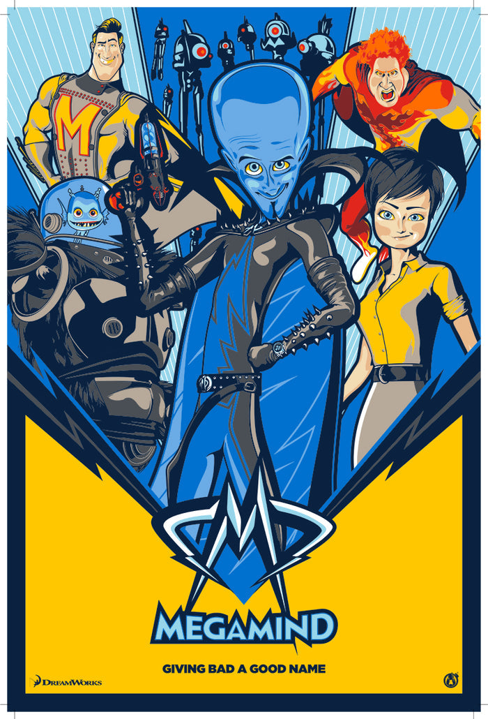 Megamind - Variant - Mad Duck Posters