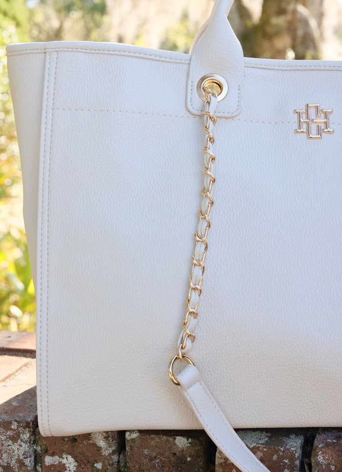 Melissa Tote Bag - Cream