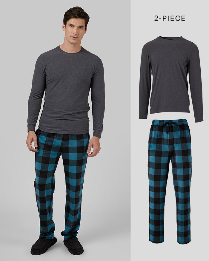 TEAL CLOUD THERMAL PRINT / S