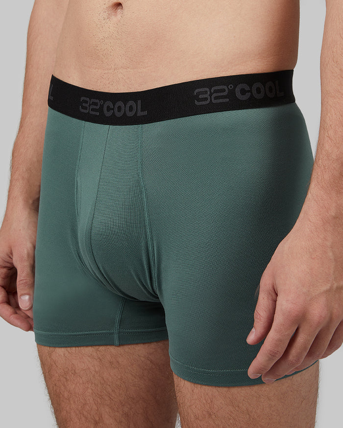 32 Degrees Everpine _ Men's Cool 
Trunk {model: Trevor is 6'1", wearing size M}{bottom}{right} {bottom}{right}