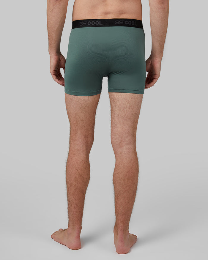 32 Degrees Everpine _ Men's Cool 
Trunk {model: Trevor is 6'1", wearing size M}{bottom}{right} {bottom}{right}