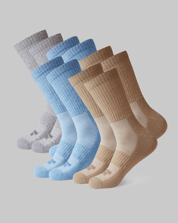 FADED DENIM HT/DESERT TAUPE/LIGHT GREY HT / M