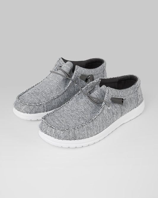 32 Degrees Grey Heather _ Men's Canvas slip-On shoes {bottom}{right}