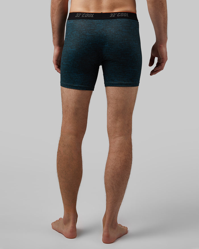 32 Degrees Stargazer Combo _ Men's Cool Active Printed Boxer Brief {model: Chris is 6'2", wearing size M}{bottom}{right} {bottom}{right}