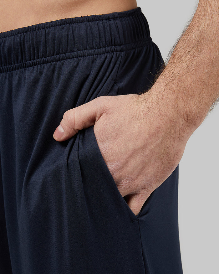 32 Degrees Navy _ Mens Cool Sleep Pant {model: Lane is 6', wearing size M}{bottom}{right} {bottom}{right}