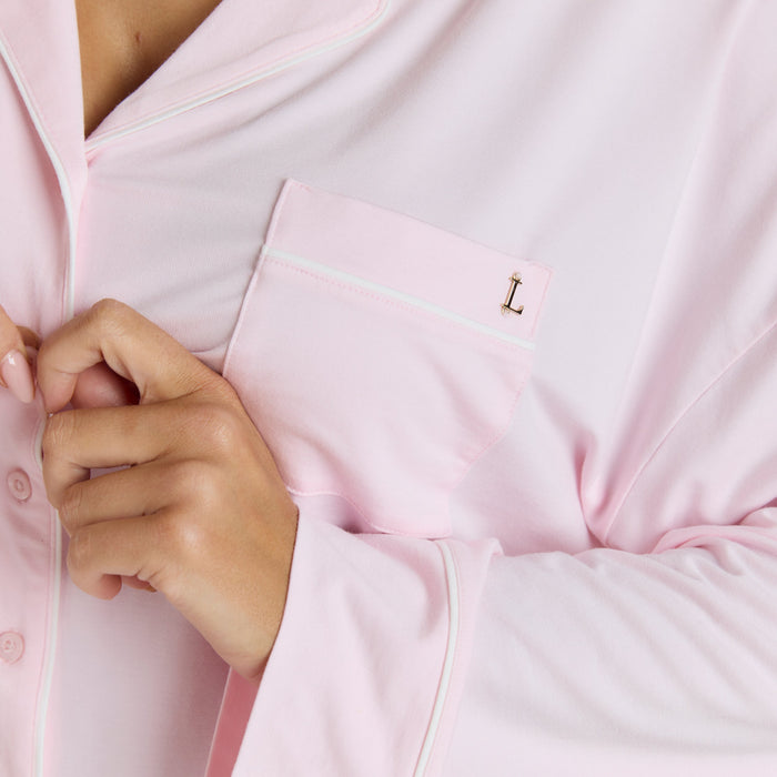 Modal Pyjama Shirt - Pink