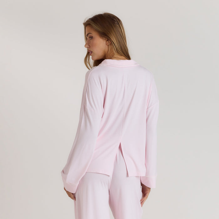 Modal Pyjama Shirt - Pink