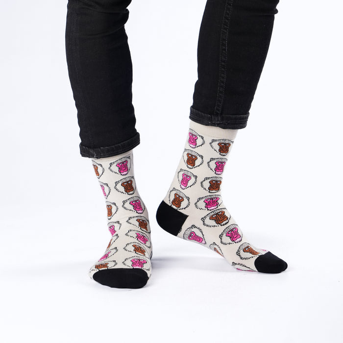 Monkeyin' Around Bamboo Socks