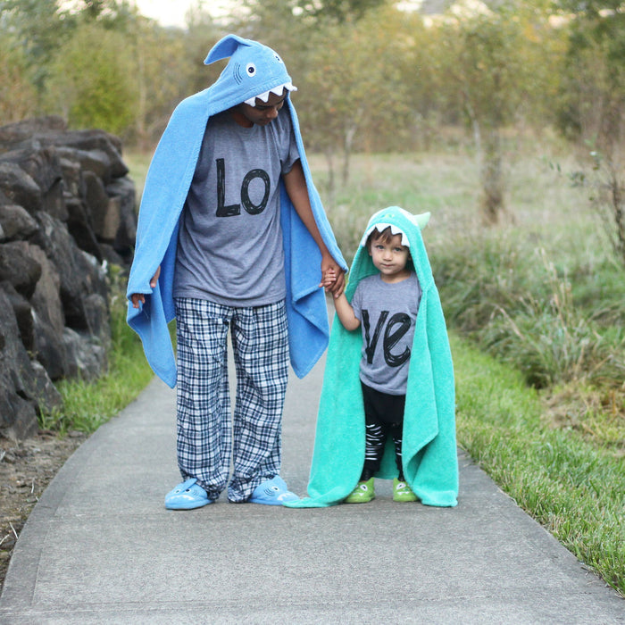 Monster Hooded Towel for Toddlers