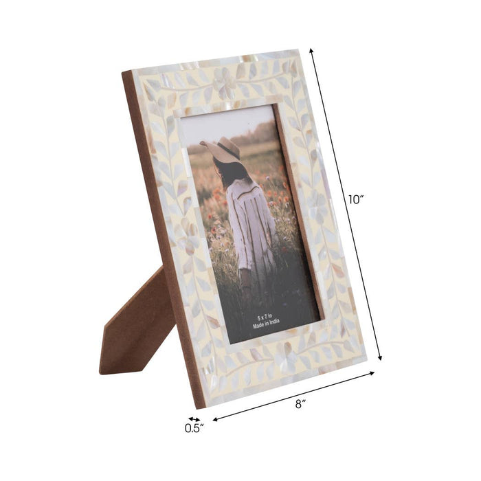 Mother Of Pearl 4x6 Photo Frame