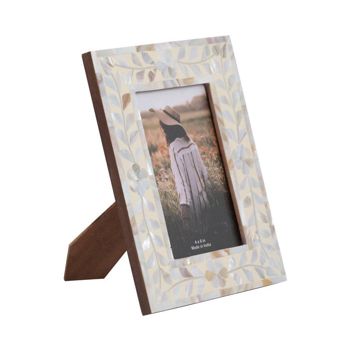 Mother Of Pearl 4x6 Photo Frame