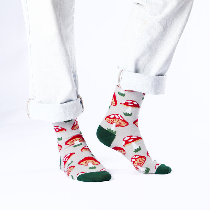 Mushrooms Bamboo Socks