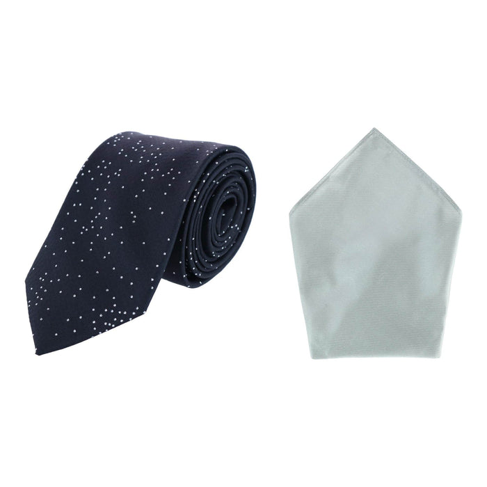 Mystere Silk Necktie & Gatsby Pocket Square Bundle