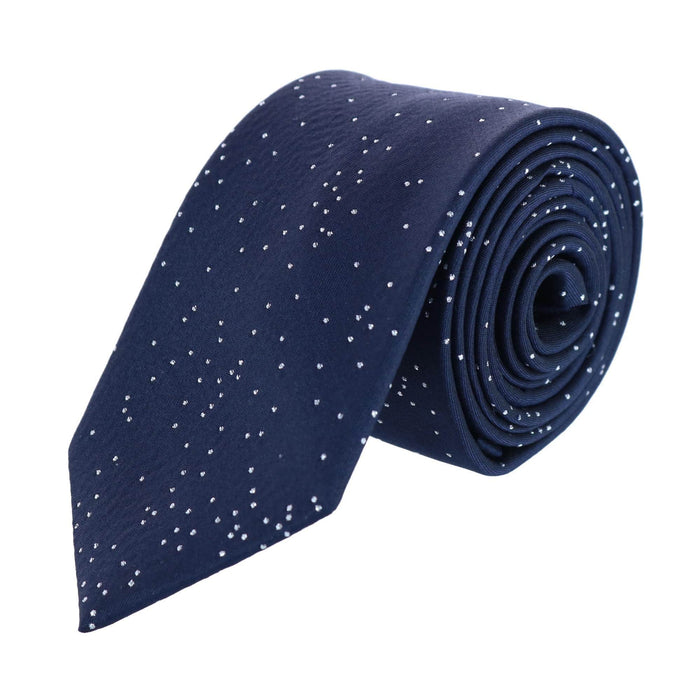 Navy with Silver