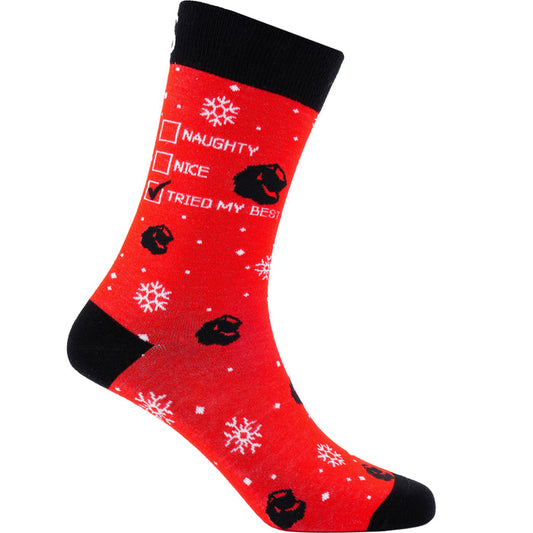 Naughty List Bamboo Socks
