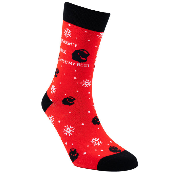 Naughty List Bamboo Socks