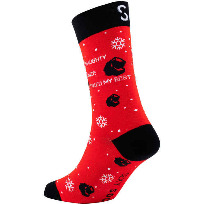 Naughty List Bamboo Socks