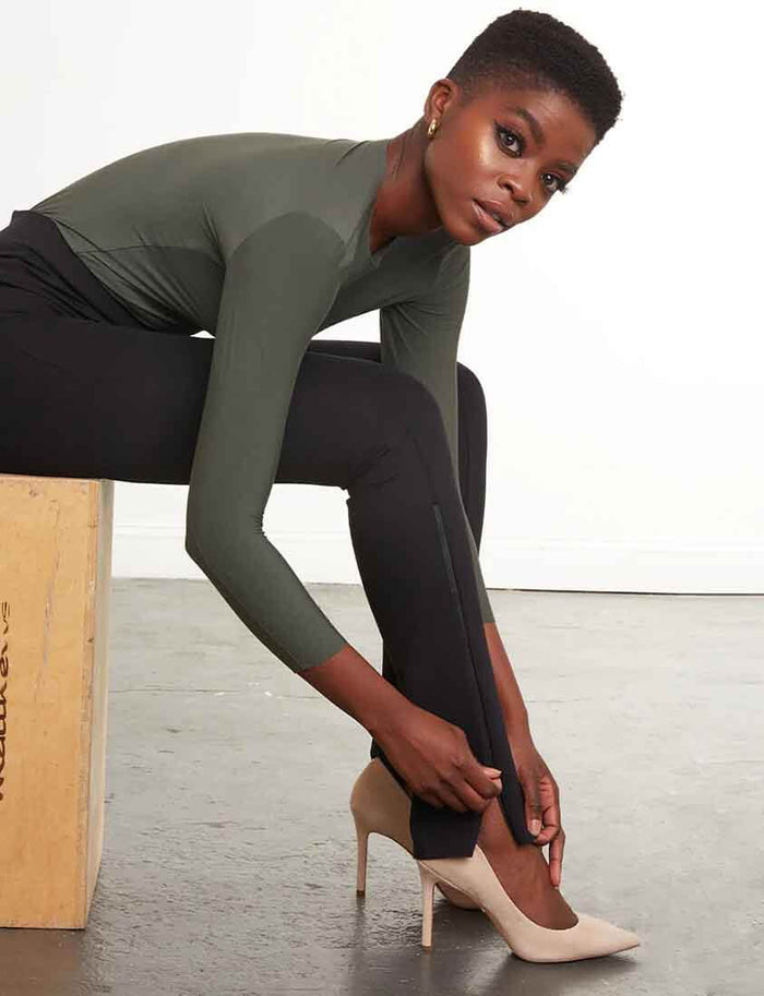 Neoprene Side-Zip Pant