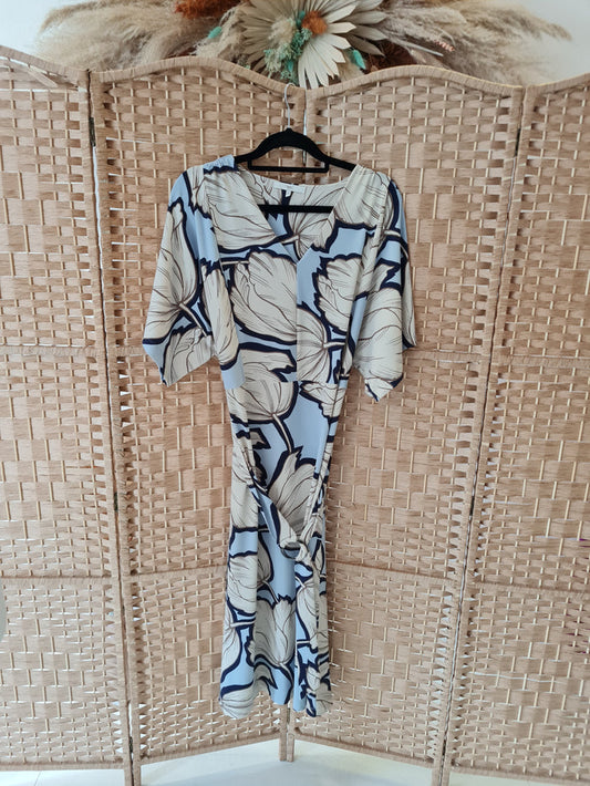 Next Blue Floral Dress 12