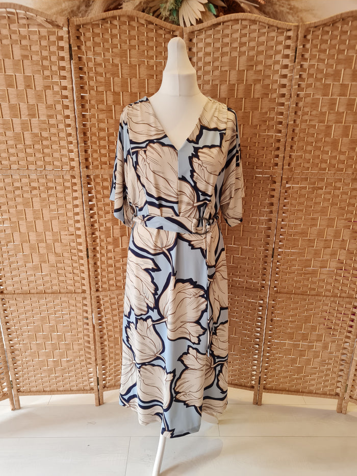 Next Blue Floral Dress 12