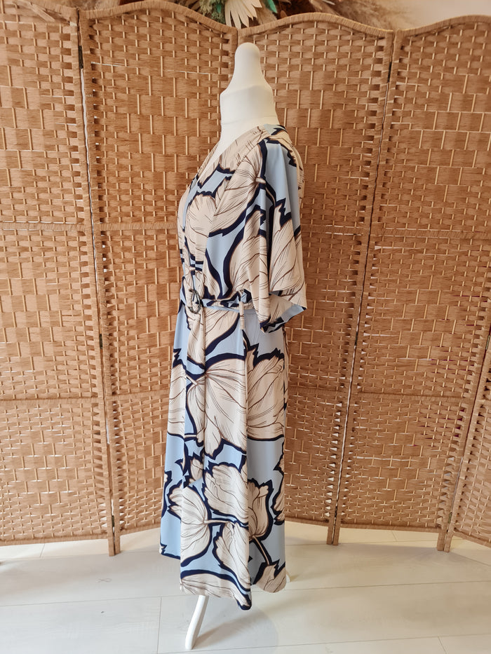 Next Blue Floral Dress 12