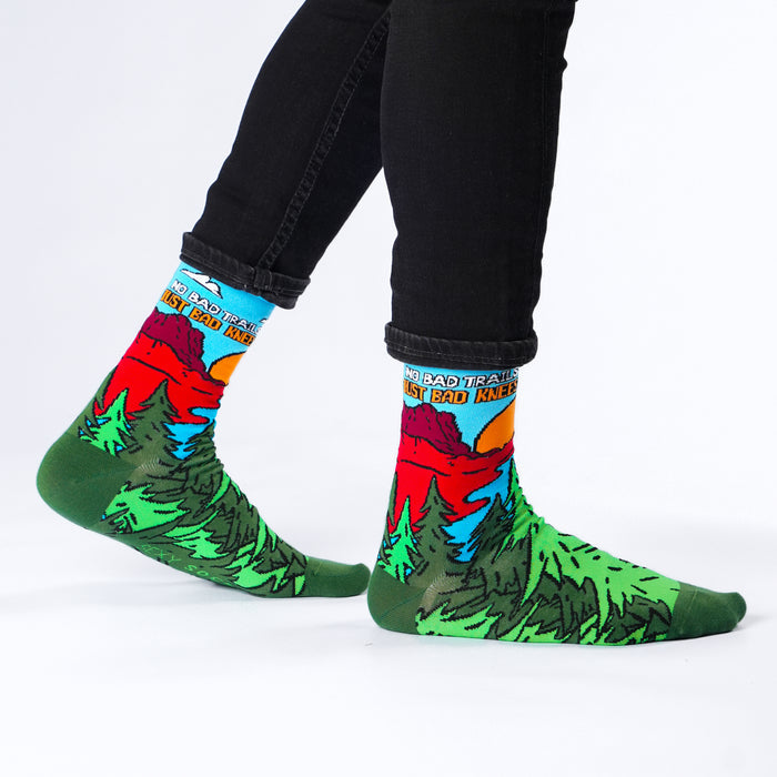 No Bad trails Cotton Socks
