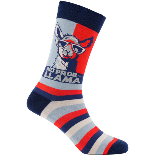 No Prob-llama Bamboo Socks