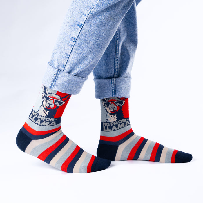 No Prob-llama Bamboo Socks