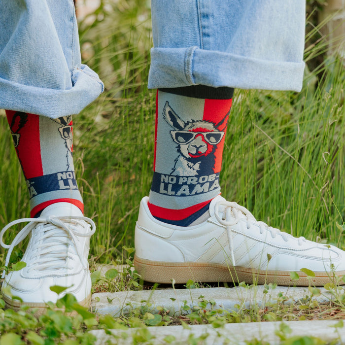 No Prob-llama Bamboo Socks