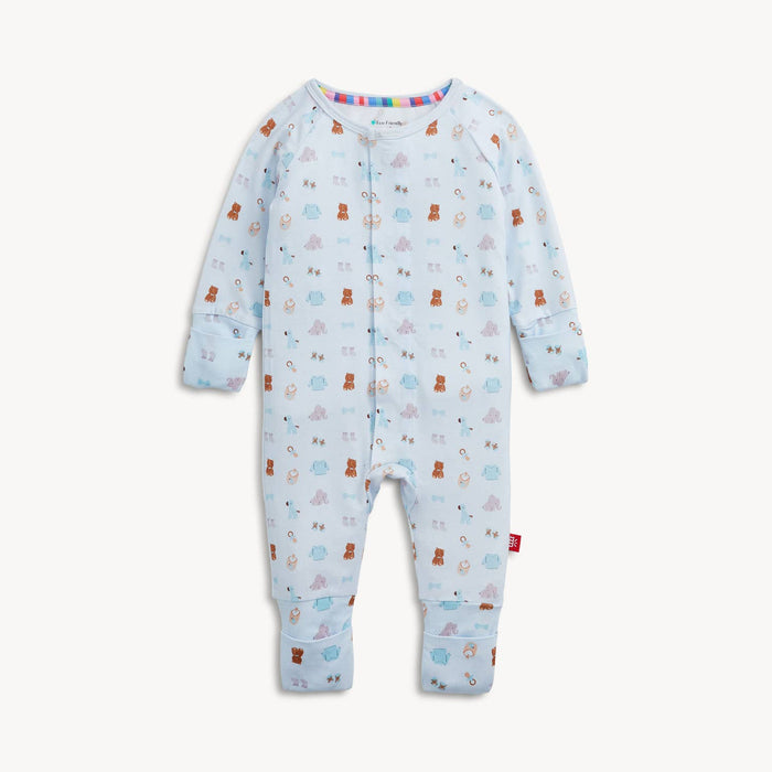 Nursery Nostalgia Blue Convertible Coverall