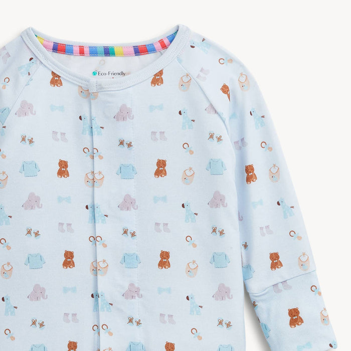 Nursery Nostalgia Blue Convertible Coverall
