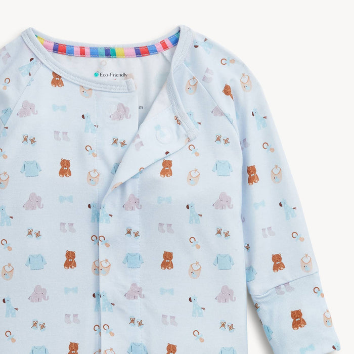 Nursery Nostalgia Blue Convertible Coverall