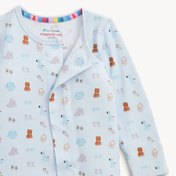 Nursery Nostalgia Blue Modal Footie