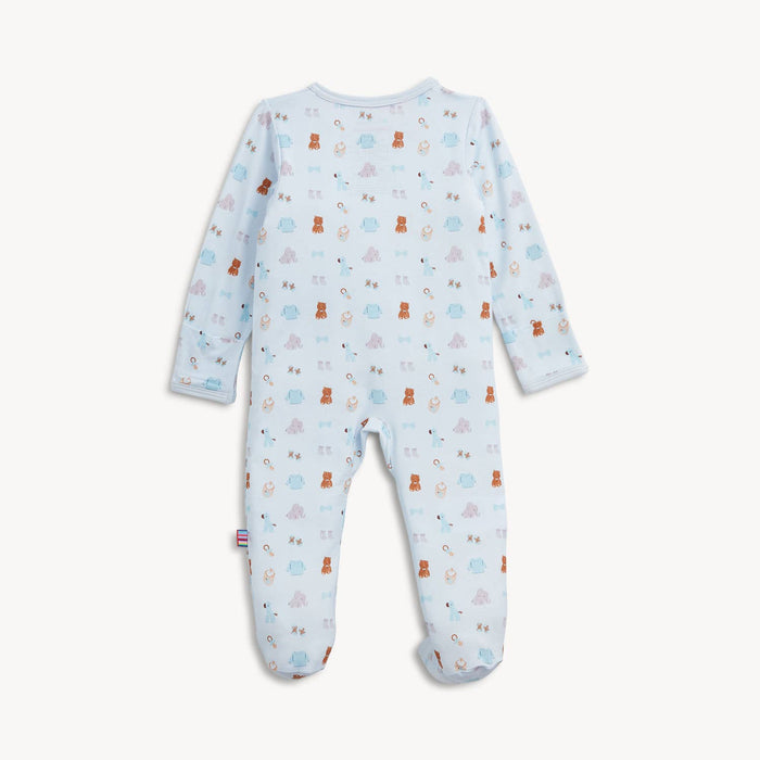Nursery Nostalgia Blue Modal Footie