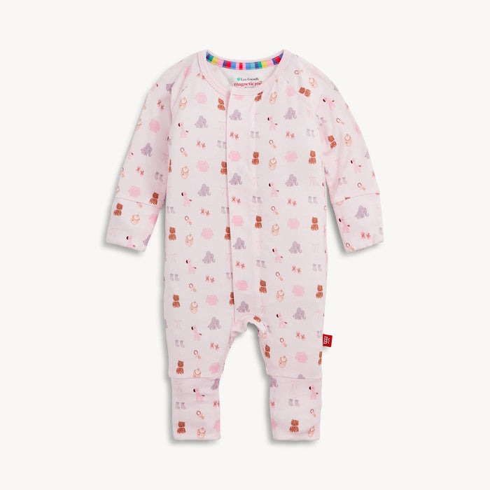 Nursery Nostalgia Pink Convertible Coverall
