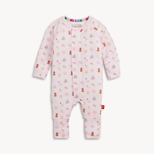 Nursery Nostalgia Pink Convertible Coverall