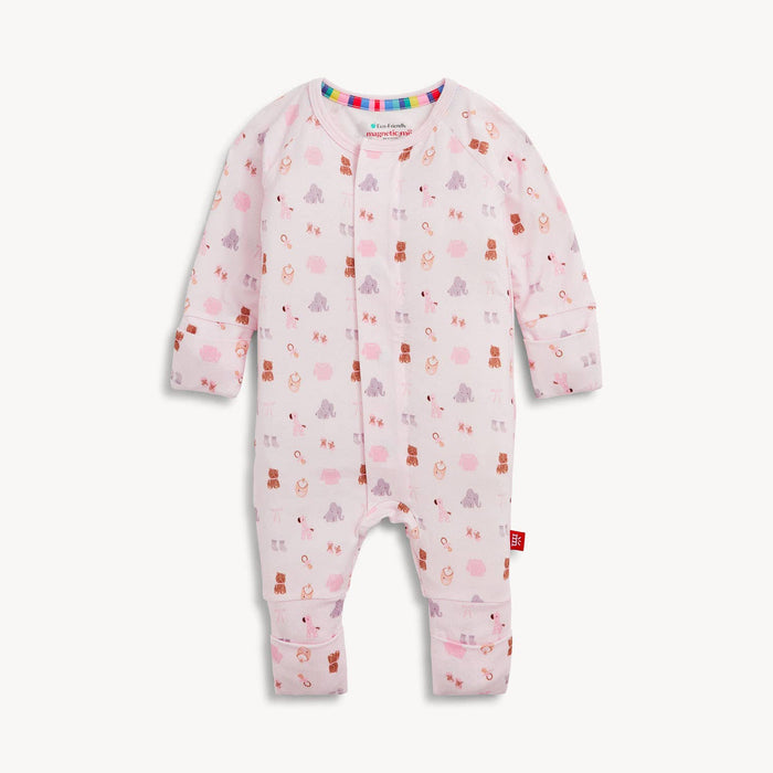 Nursery Nostalgia Pink Convertible Coverall