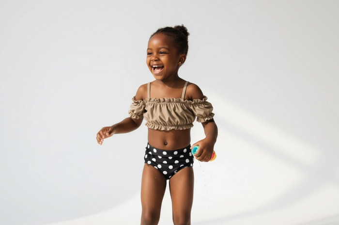 Olive Breeze Two Piece Swimsuit for Girls image 0