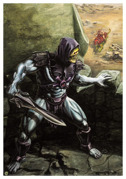 On Top of Grayskull- A Skeletor Portrait - Mad Duck Posters