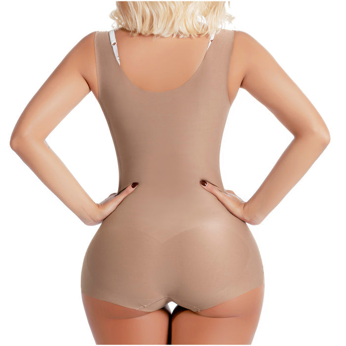 Open Bust Tummy Control Bodysuit for Women – Daily Use | Ultra-Light Microfiber