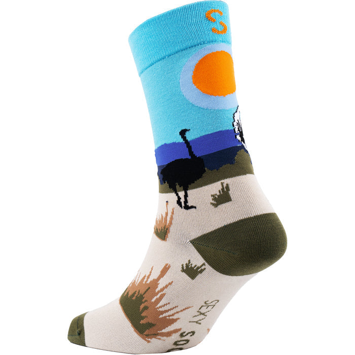 Ostrich Bamboo Socks