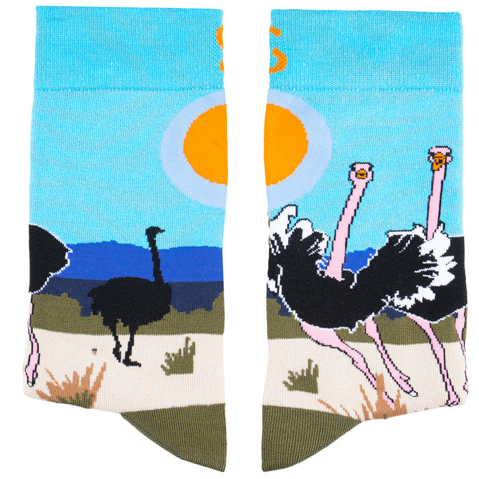 Ostrich Bamboo Socks