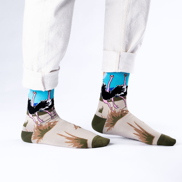 Ostrich Bamboo Socks