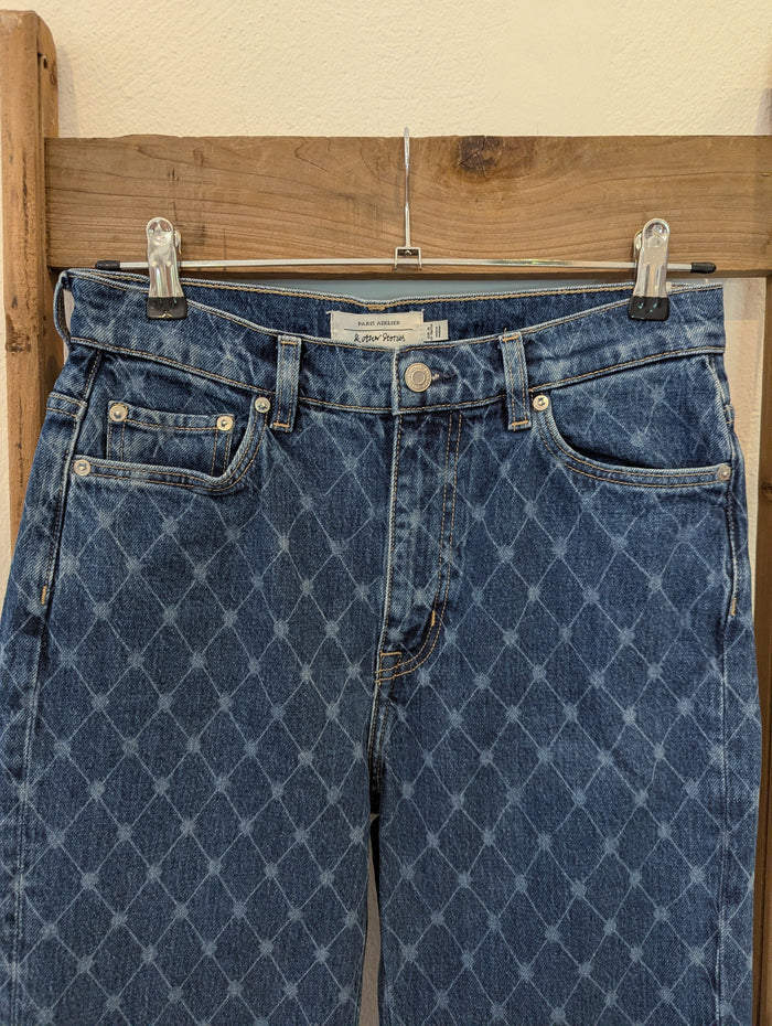 & Other Stories patterned jeans 28