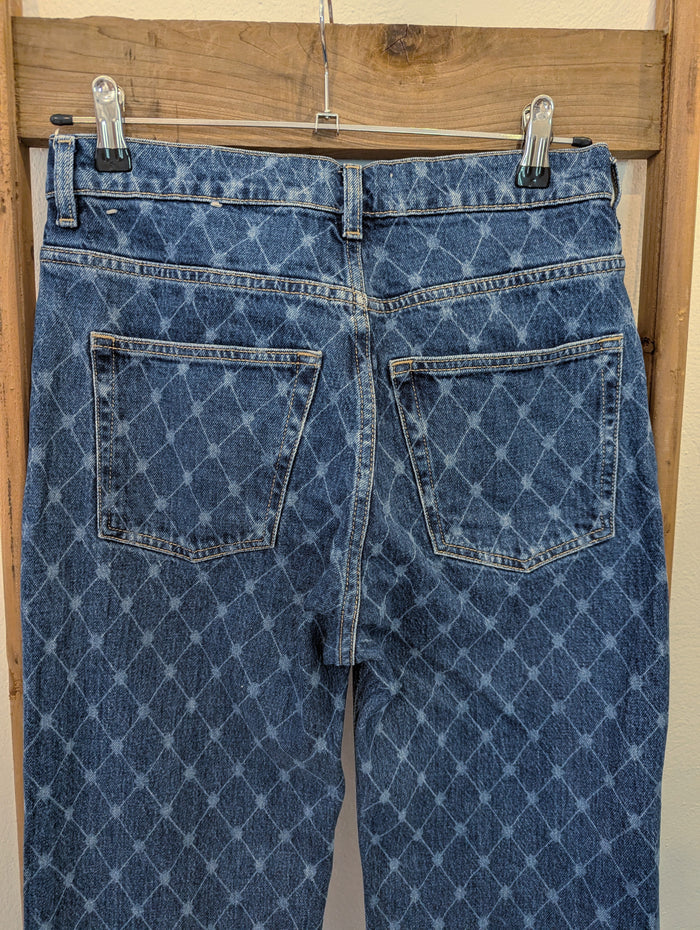 & Other Stories patterned jeans 28