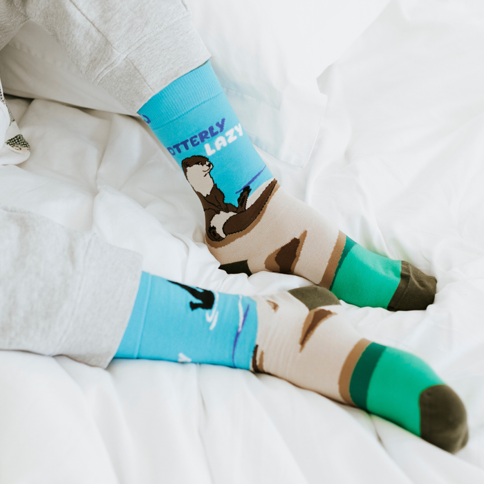 Otterly Lazy Cotton Socks